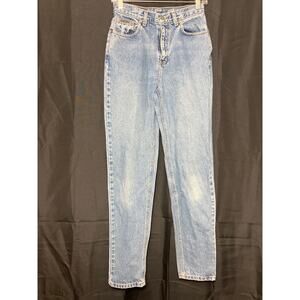 Vintage Y2K Calvin Klein Double Stone Wash Distressed Jeans Size 6 Women's